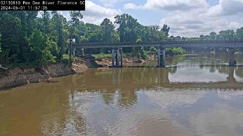 Intacto sustantivo trono USGS River webcams - Peedee River near Florence, SC (02130810)